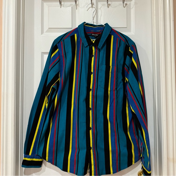 Men’s Multicolor Plaid Flannel Fleece Button Up Shirt Warm NEW - Picture 1 of 3